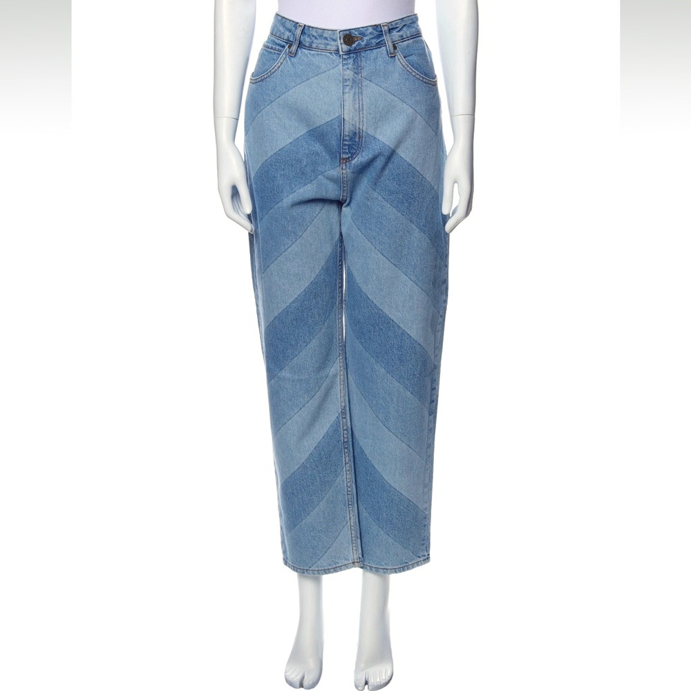 Sandro Stylish Blue Women's Jeans NWT - Picture 1 of 3